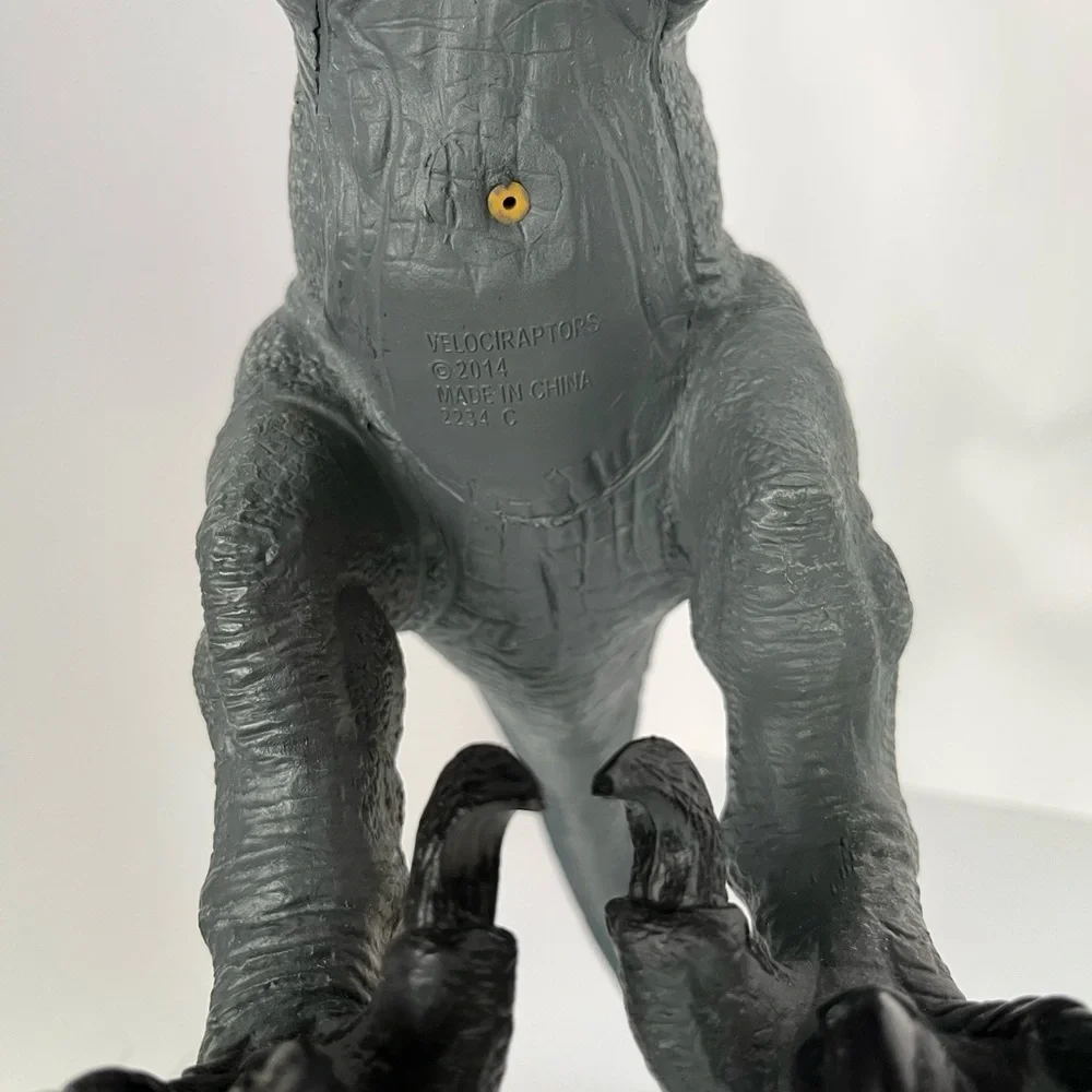 Realistic Dinosaur Adventure Force Velociraptor Raptor Soft Toy Figure 18